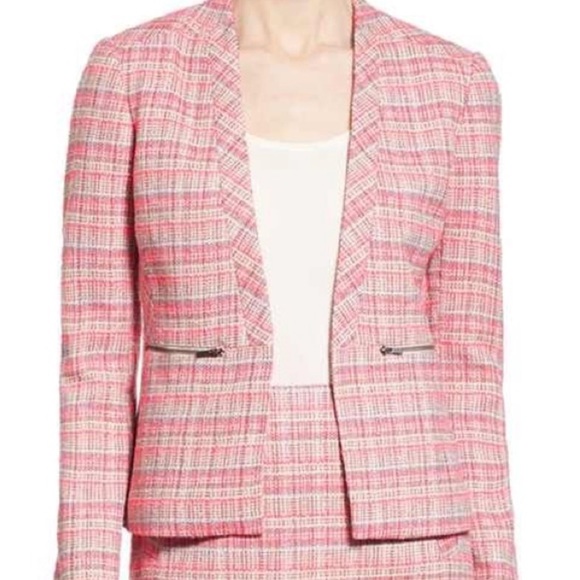 halogen pink blazer
